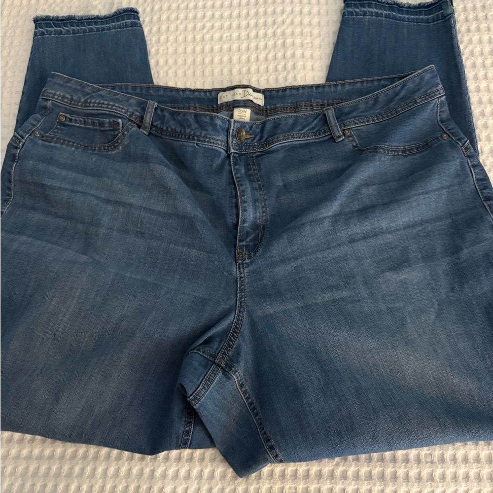 C EST. 1946 Denim Classic Blue Skinny Jeans for Women